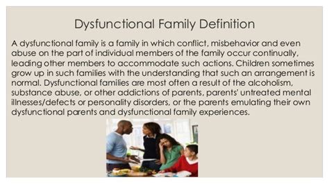 Can a dysfunctional family be fixed?
