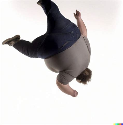 Can a fat guy backflip?