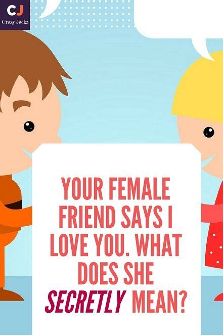 Can a female friend say I love you to a female friend?