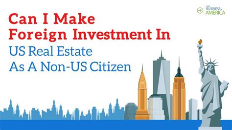 Can a foreigner do real estate in USA?