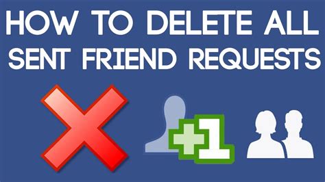 Can a friend request be removed?