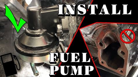 Can a fuel pump get blocked?