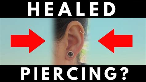 Can a fully healed piercing bleed?