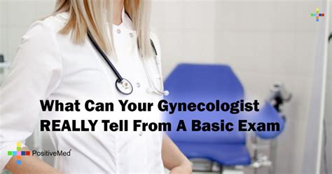 Can a gynecologist tell if you have cancer?