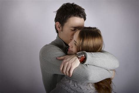 Can a hug feel intimate?