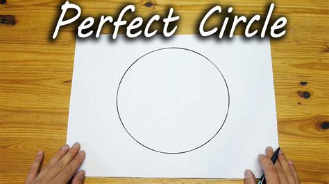 Can a human draw a perfect circle?