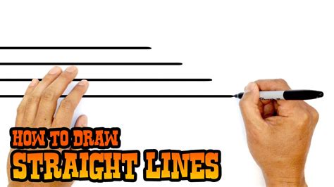 Can a human draw a straight line?