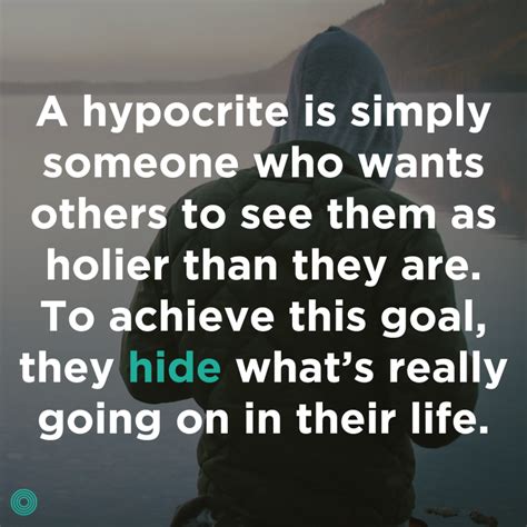 Can a hypocrite be a good person?
