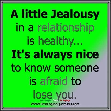 Can a little jealousy be healthy?