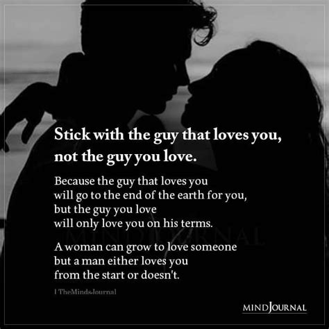 Can a man love you but not like you?