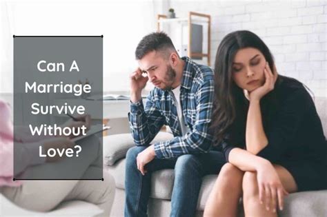 Can a marriage survive without romance?