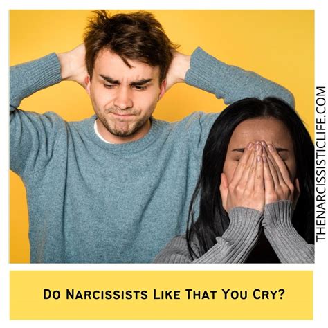 Can a narcissist cry?