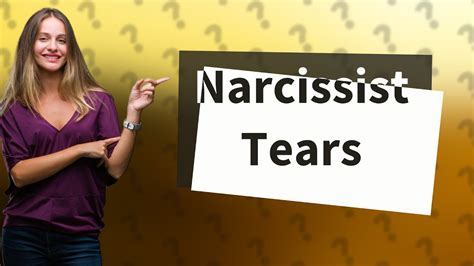 Can a narcissist cry to manipulate?