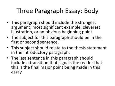 Can a paragraph be 3 sentences?