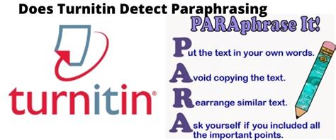Can a paraphrasing tool be detected?