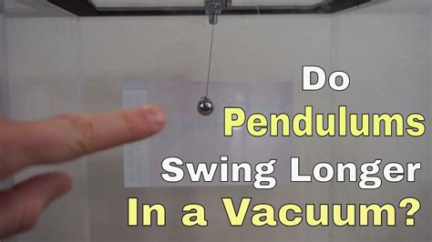 Can a pendulum swing forever in a vacuum?