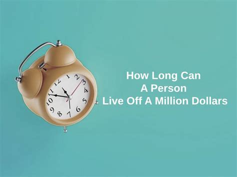 Can a person live off of 1 million dollars?