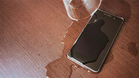 Can a phone be OK after water damage?