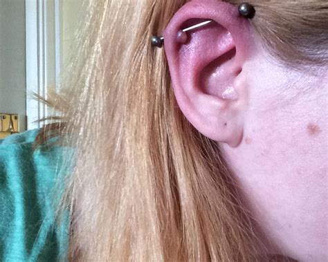 Can a piercing heal if it's infected?