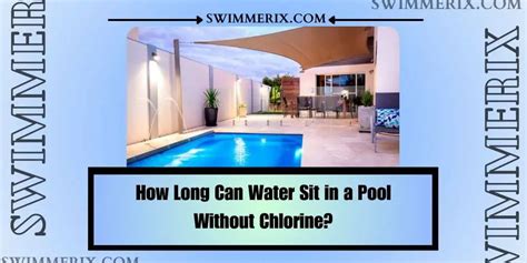 Can a pool sit without water?