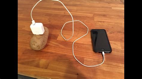 Can a potato battery charge a phone?