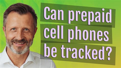 Can a prepaid phone be tracked?