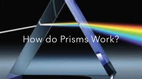 Can a prism work in reverse?