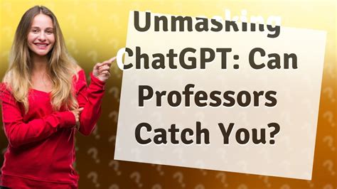 Can a professor prove you used ChatGPT?