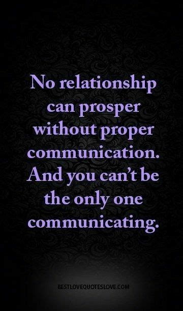 Can a relationship grow without communication?