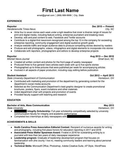 Can a resume be too boring?