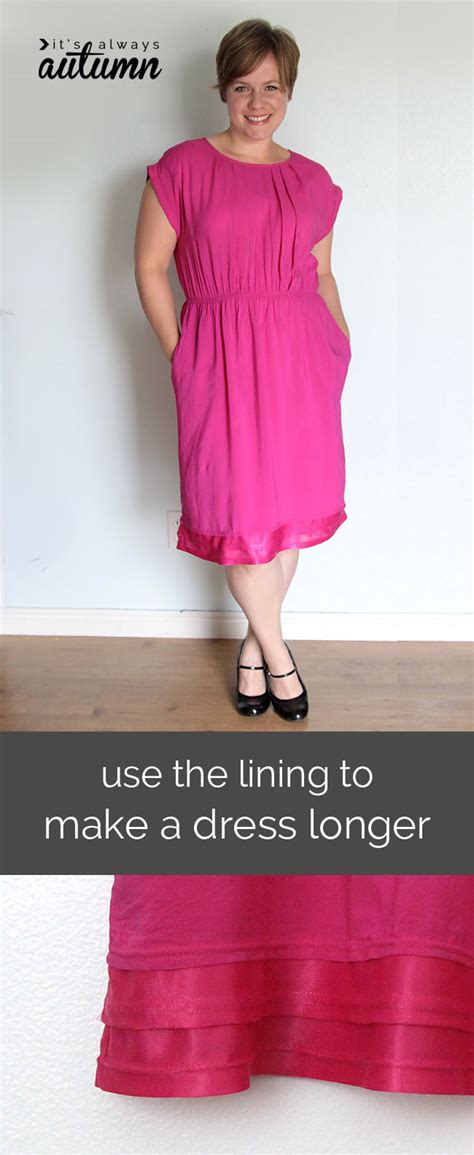 Can a seamstress make a dress longer?