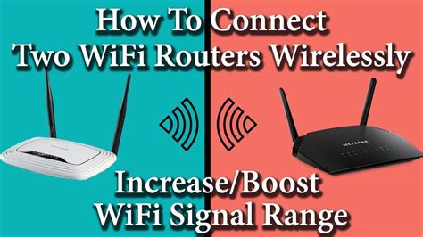 Can a second router be used to extend the range wireless?