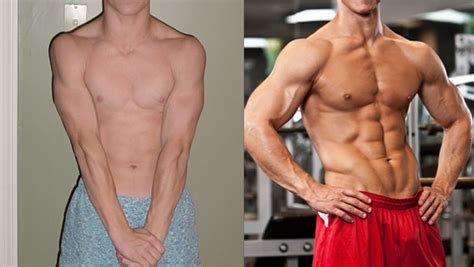 Can a skinny person be muscular?