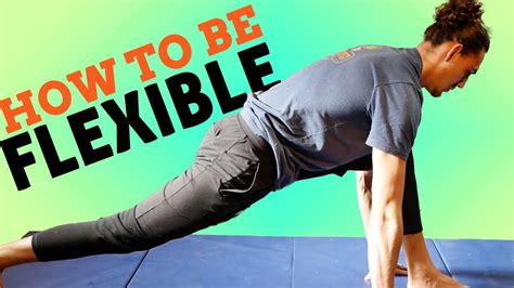 Can a stiff person become flexible?