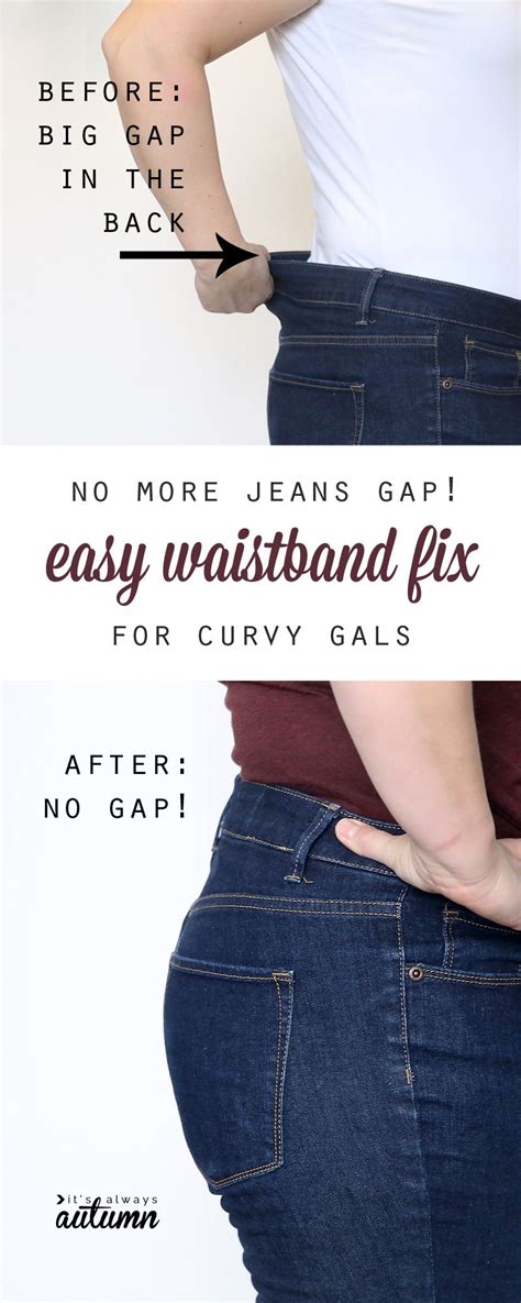 Can a tailor fix waist gap?