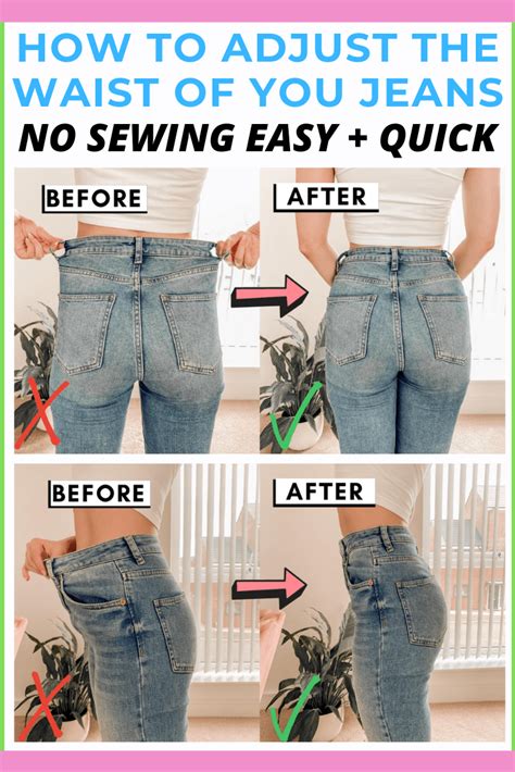 Can a tailor make jeans waist smaller?