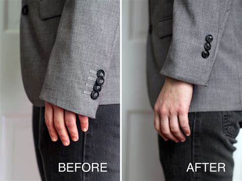 Can a tailor make sleeves slimmer?