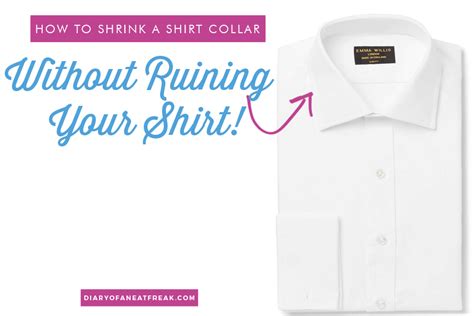 Can a tailor shrink a collar?