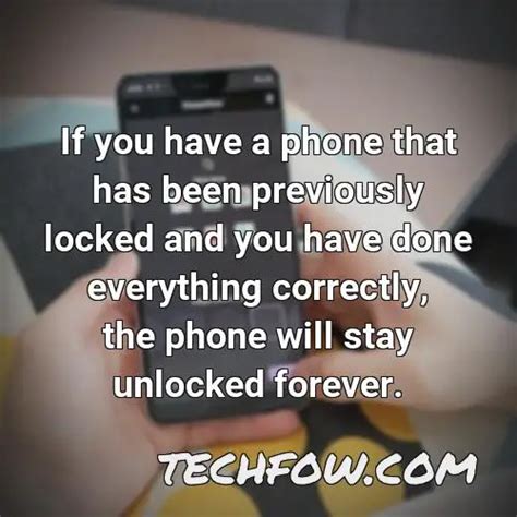 Can a unlocked phone be locked again?