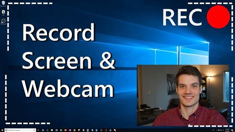 Can a webcam record your screen?