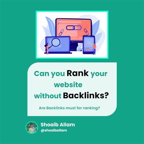 Can a website rank without backlinks?