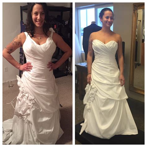 Can a wedding dress be altered in 1 month?