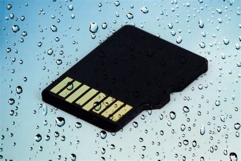 Can a wet SD card be recovered?