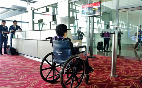 Can a wheelchair passenger walk to the seat?