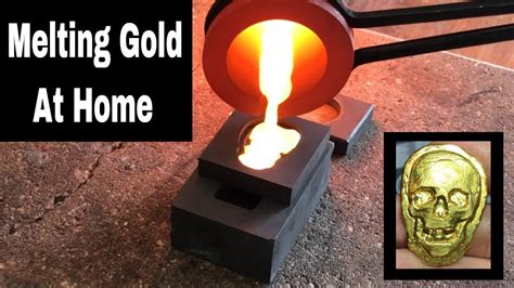Can a wood fire melt gold?