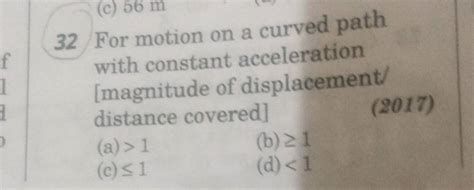 Can acceleration be constant in curved path?