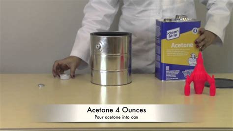 Can acetone go in ceramic?