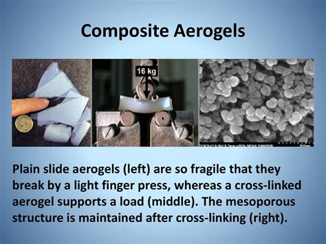 Can aerogel be broken?