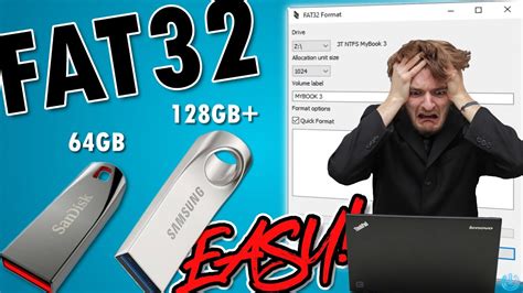 Can all USB be FAT32?