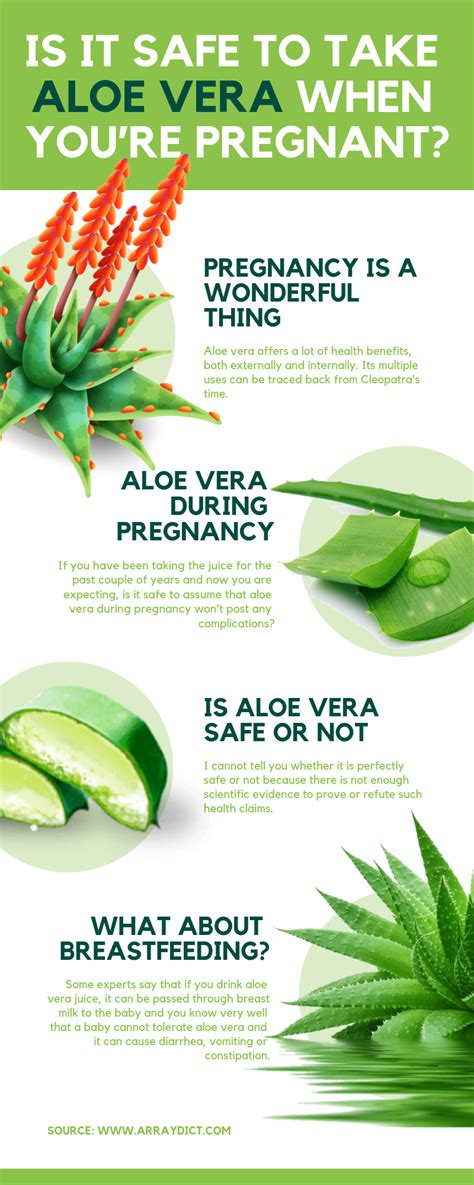 Can aloe vera affect early pregnancy?